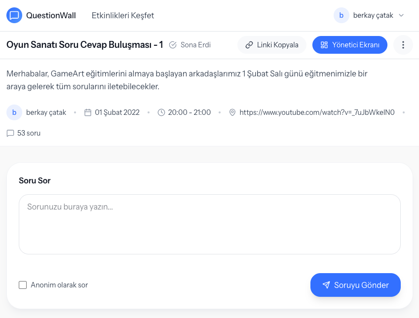 Audience Participation